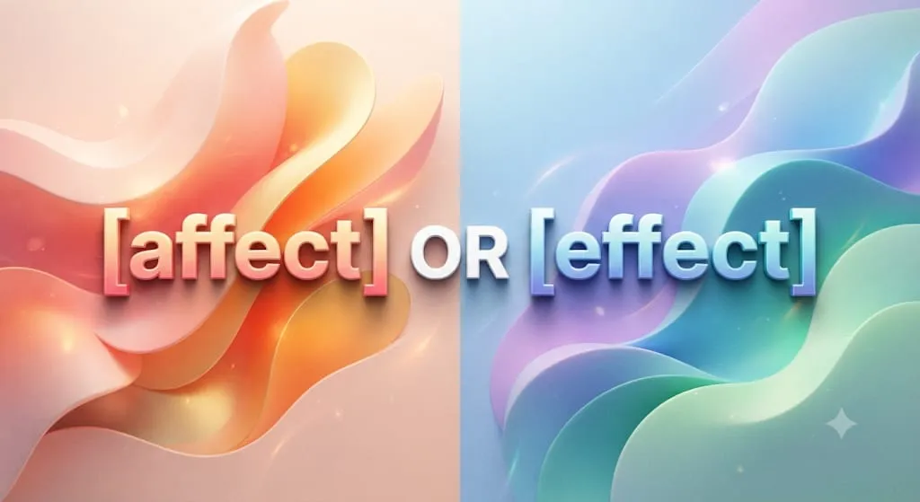 affect or effect