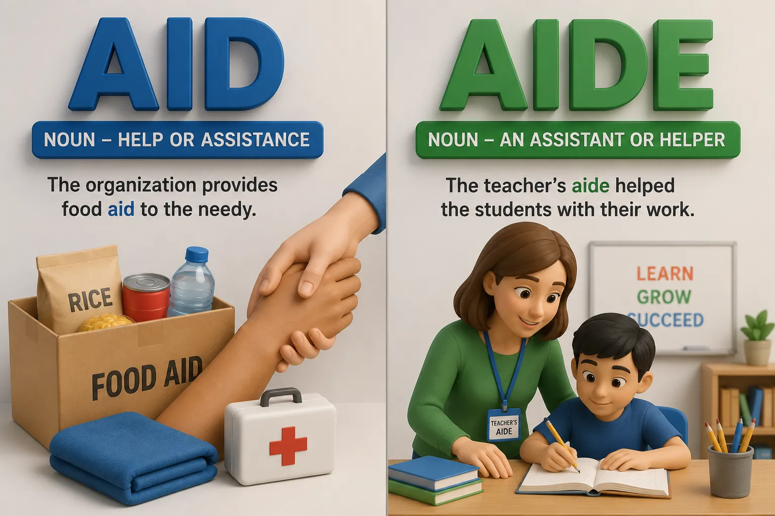 aid or aide