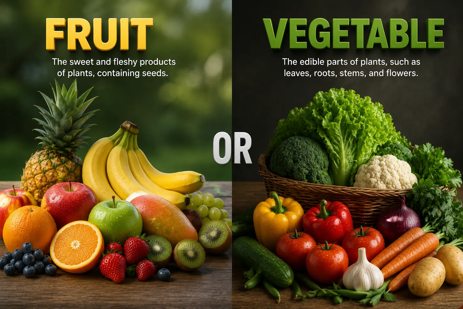 fruit or vegetable
