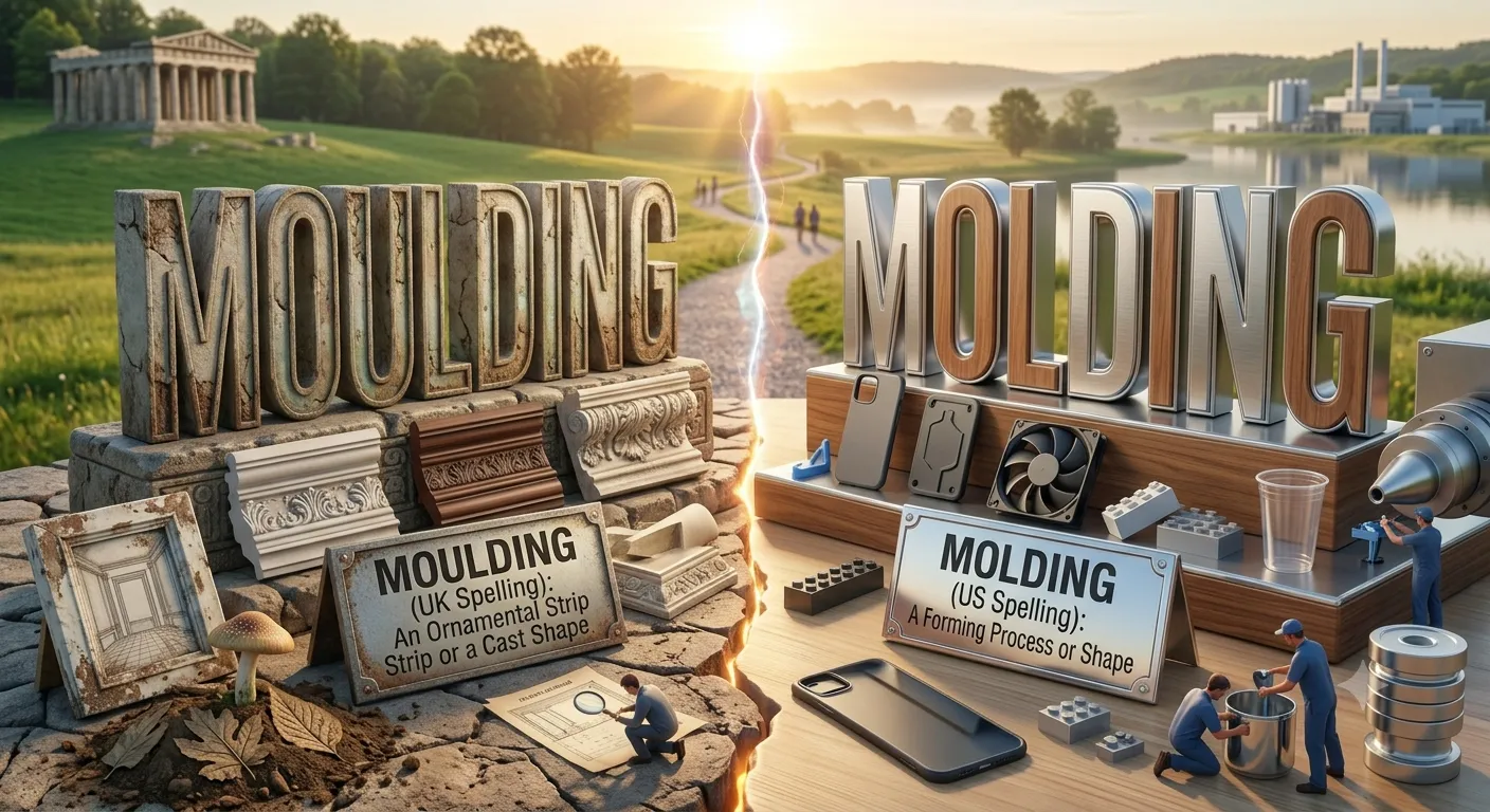 moulding or molding