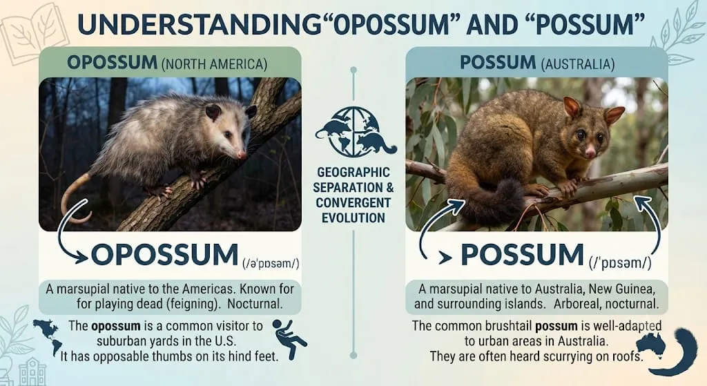 possum or opposum
