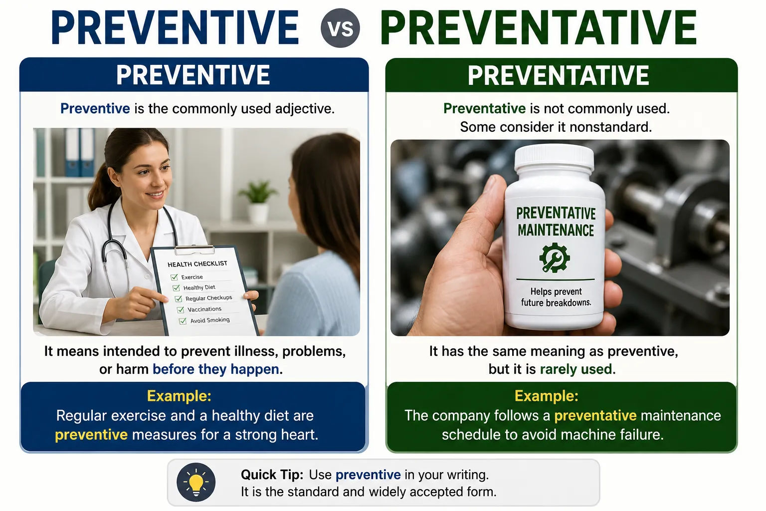 preventive or preventative