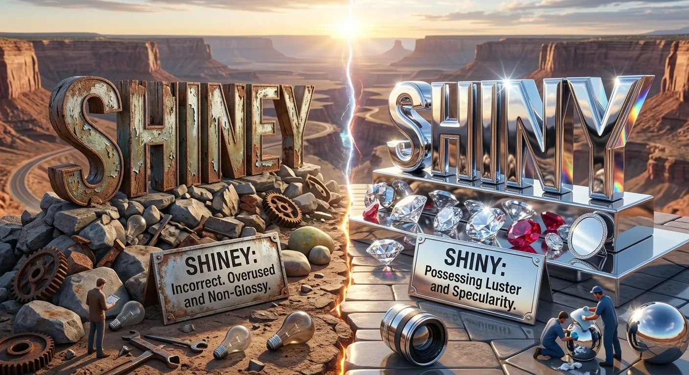 shiney or shiny