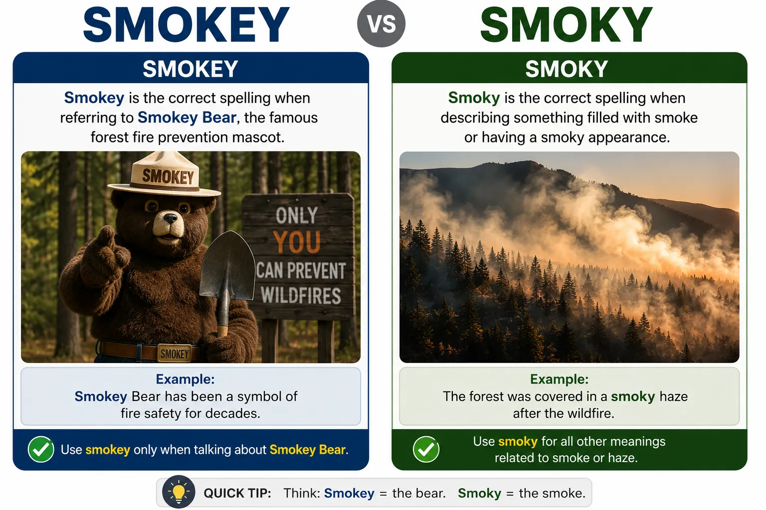 smokey or smoky