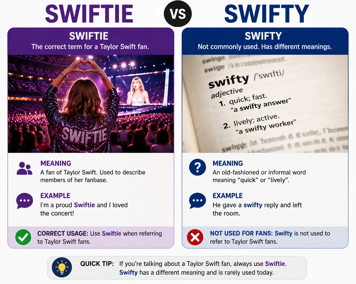 swiftie or swifty