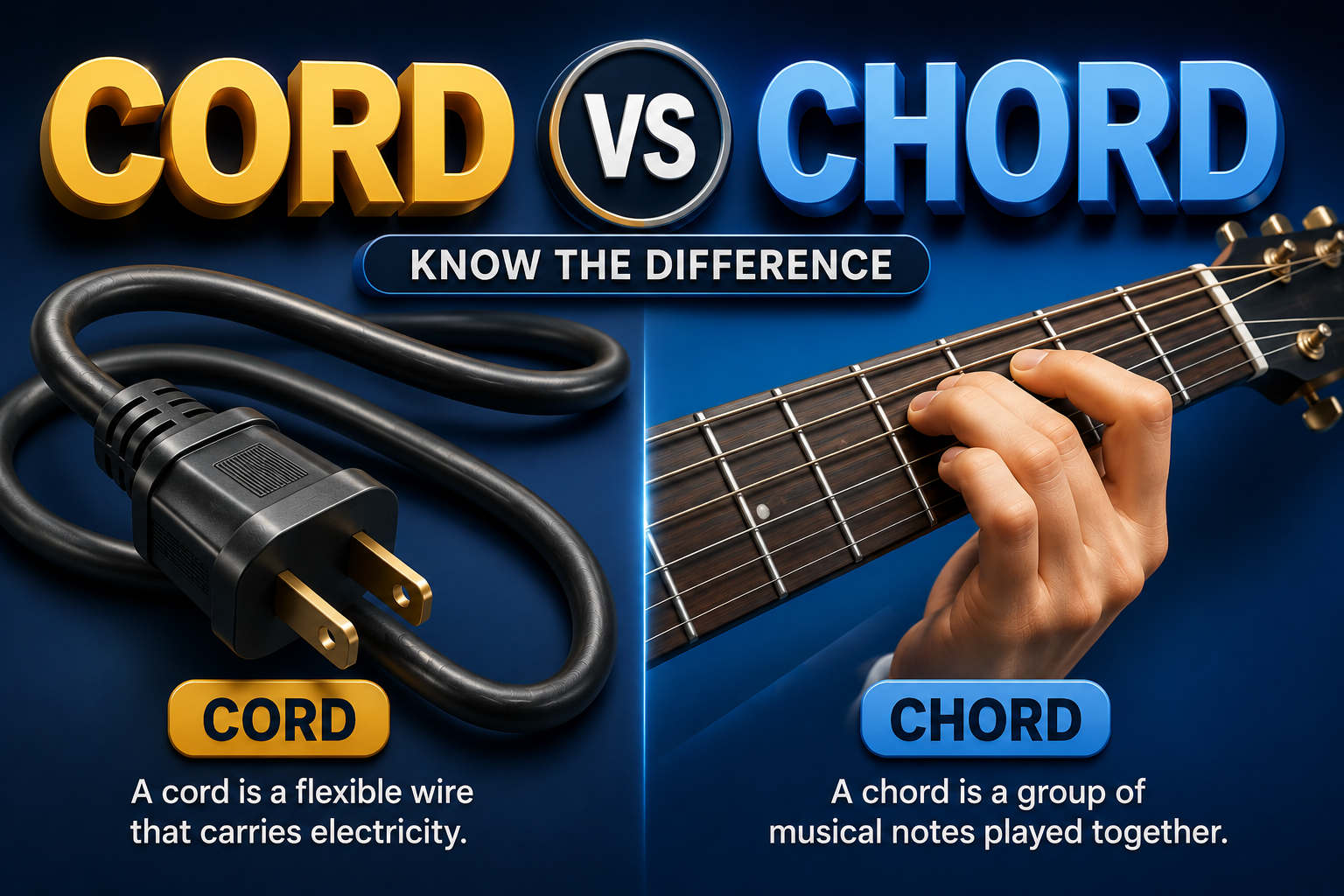 Cord or Chord