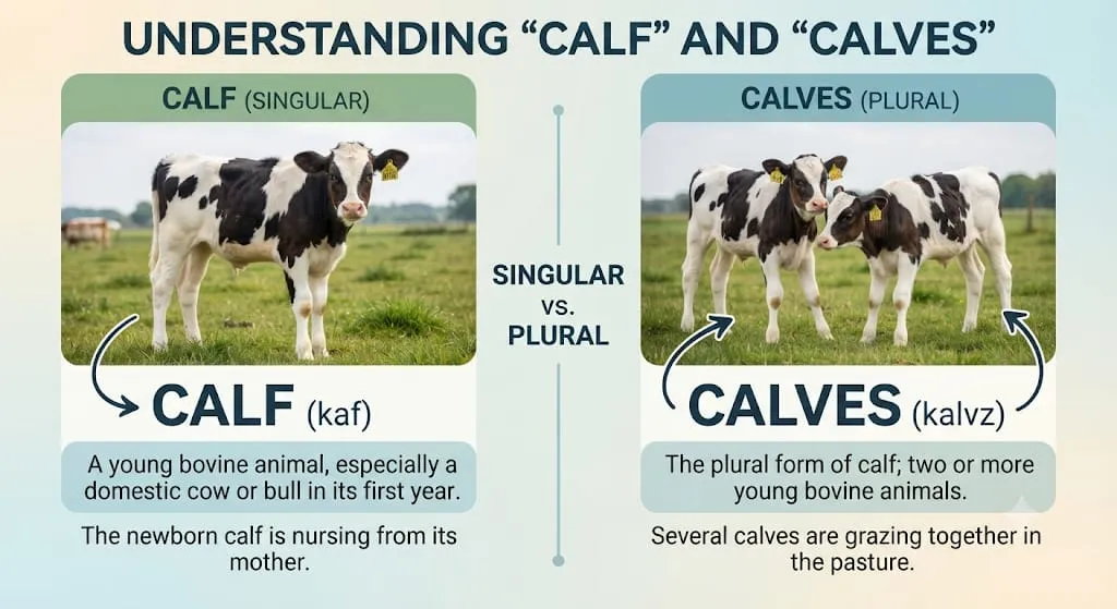 calf or calves
