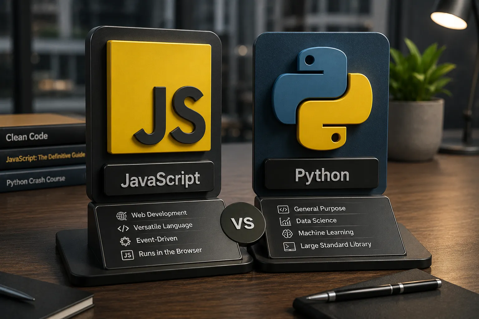 javascript or python
