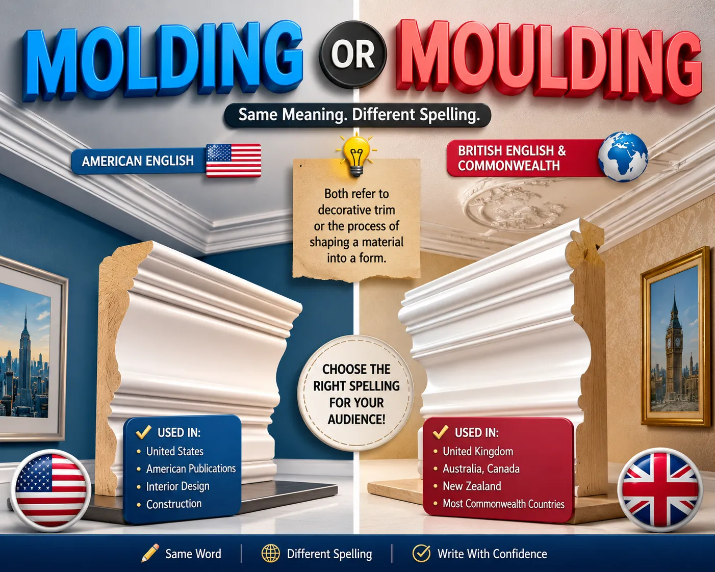 molding or moulding