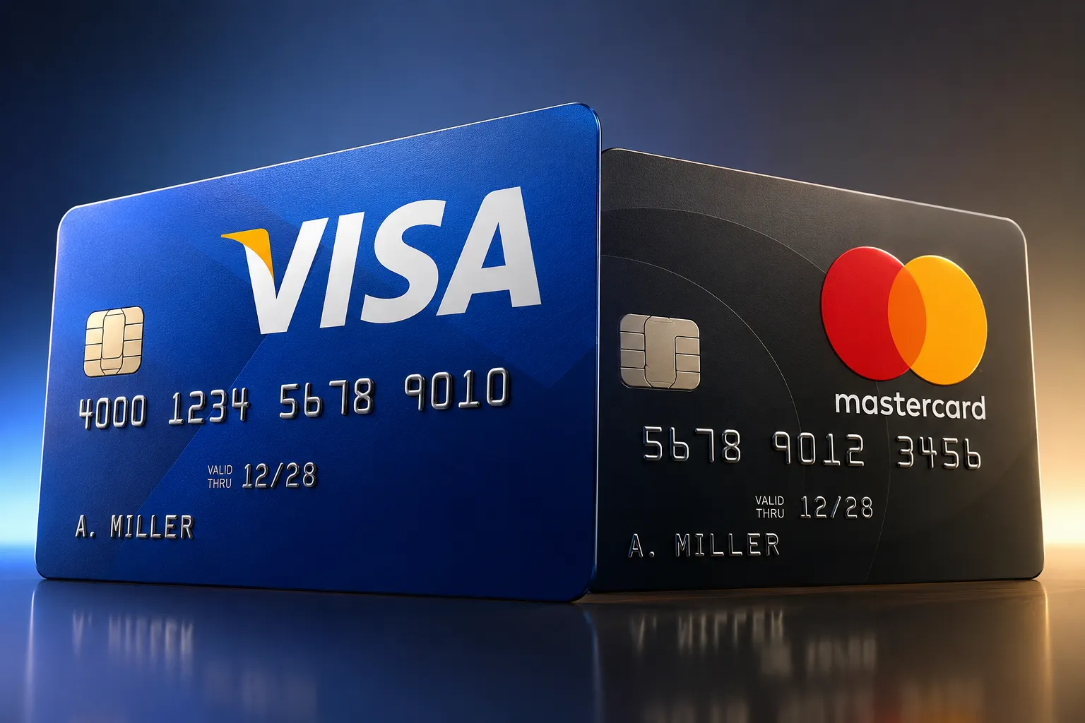 visa or master card