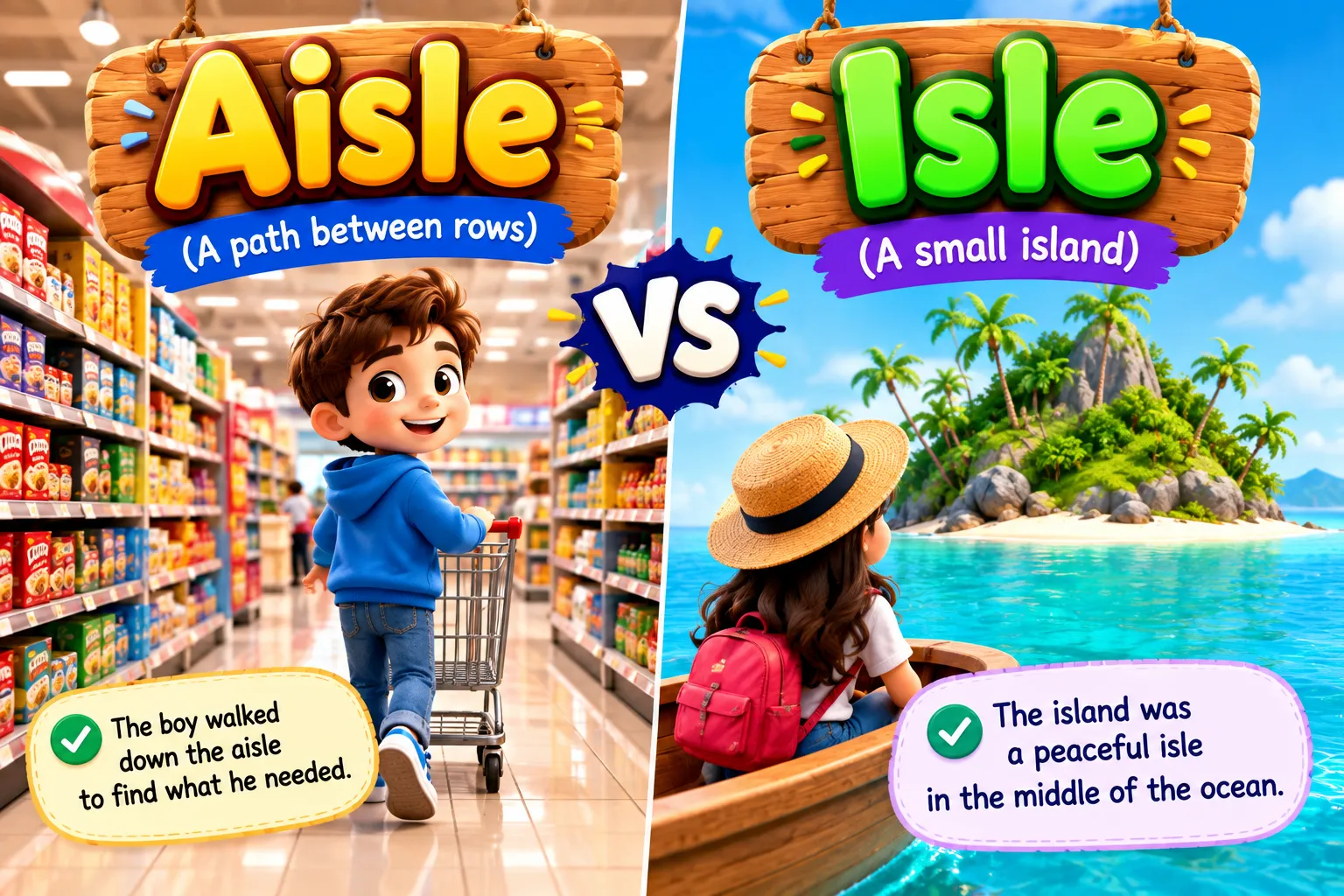 Aisle or Isle