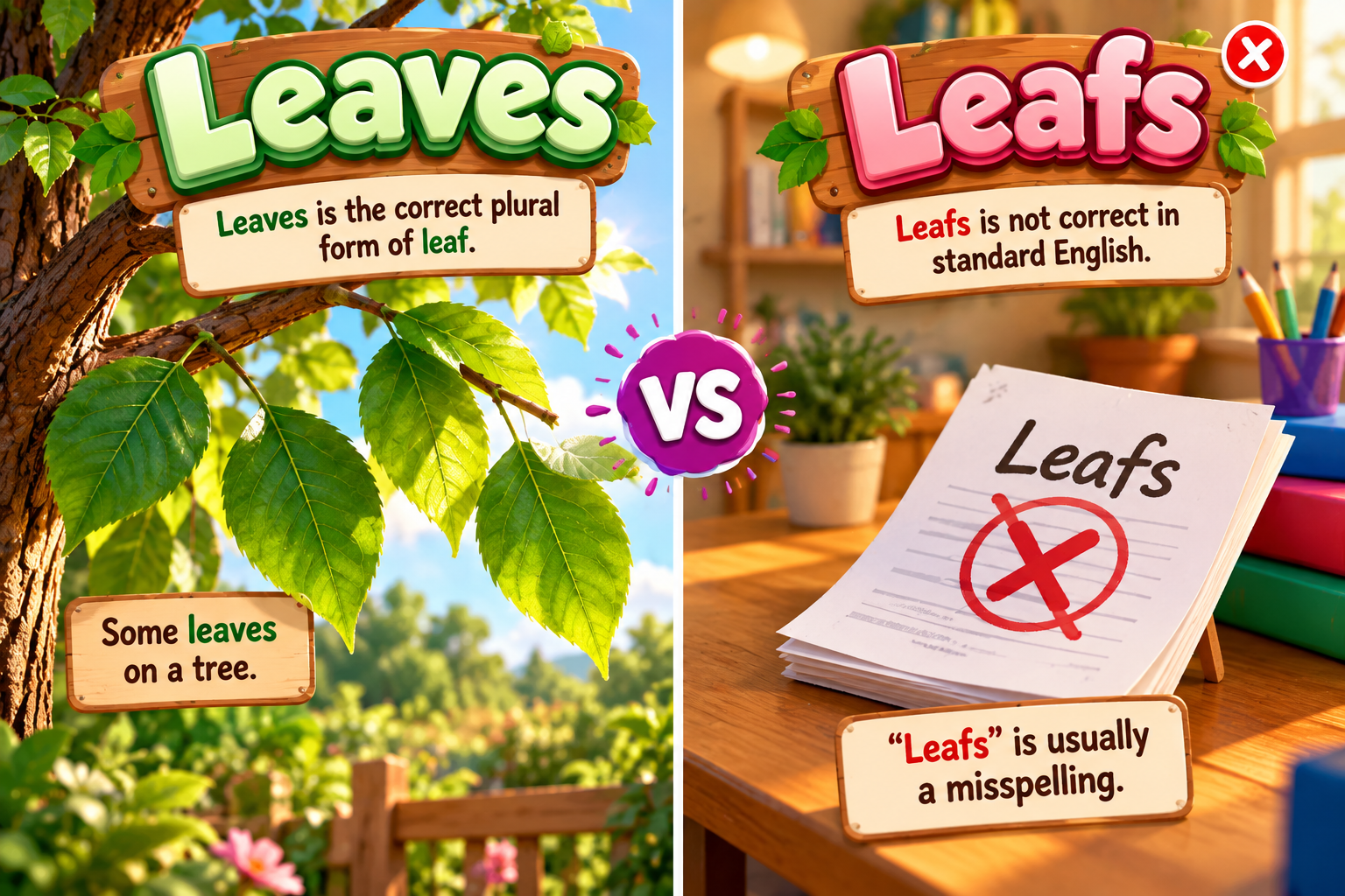 Leaves or Leafs