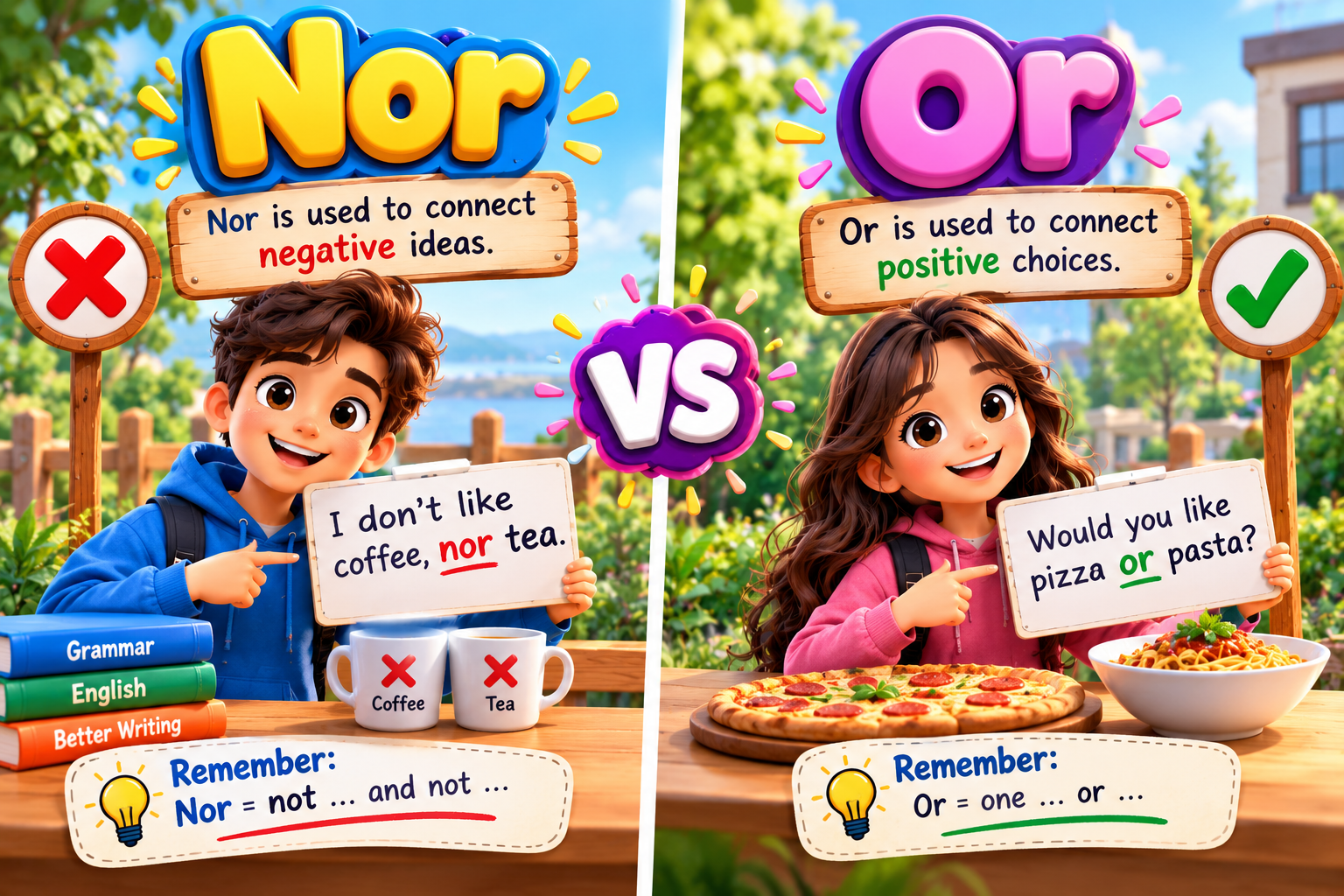 Nor vs Or