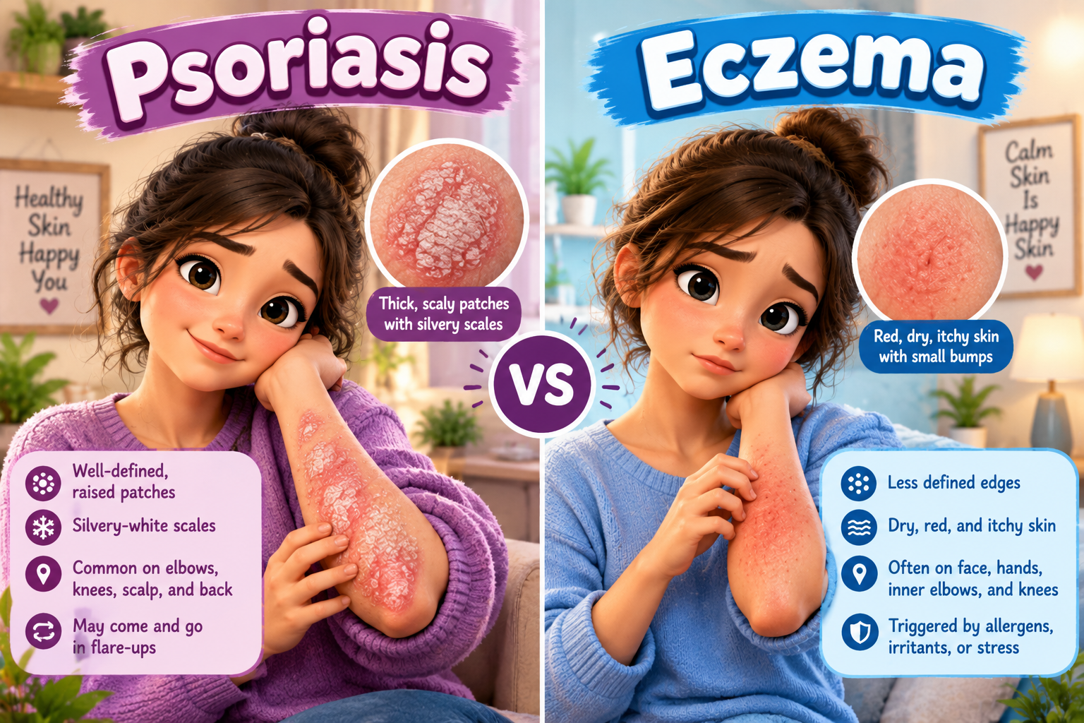 Psoriasis or Eczema