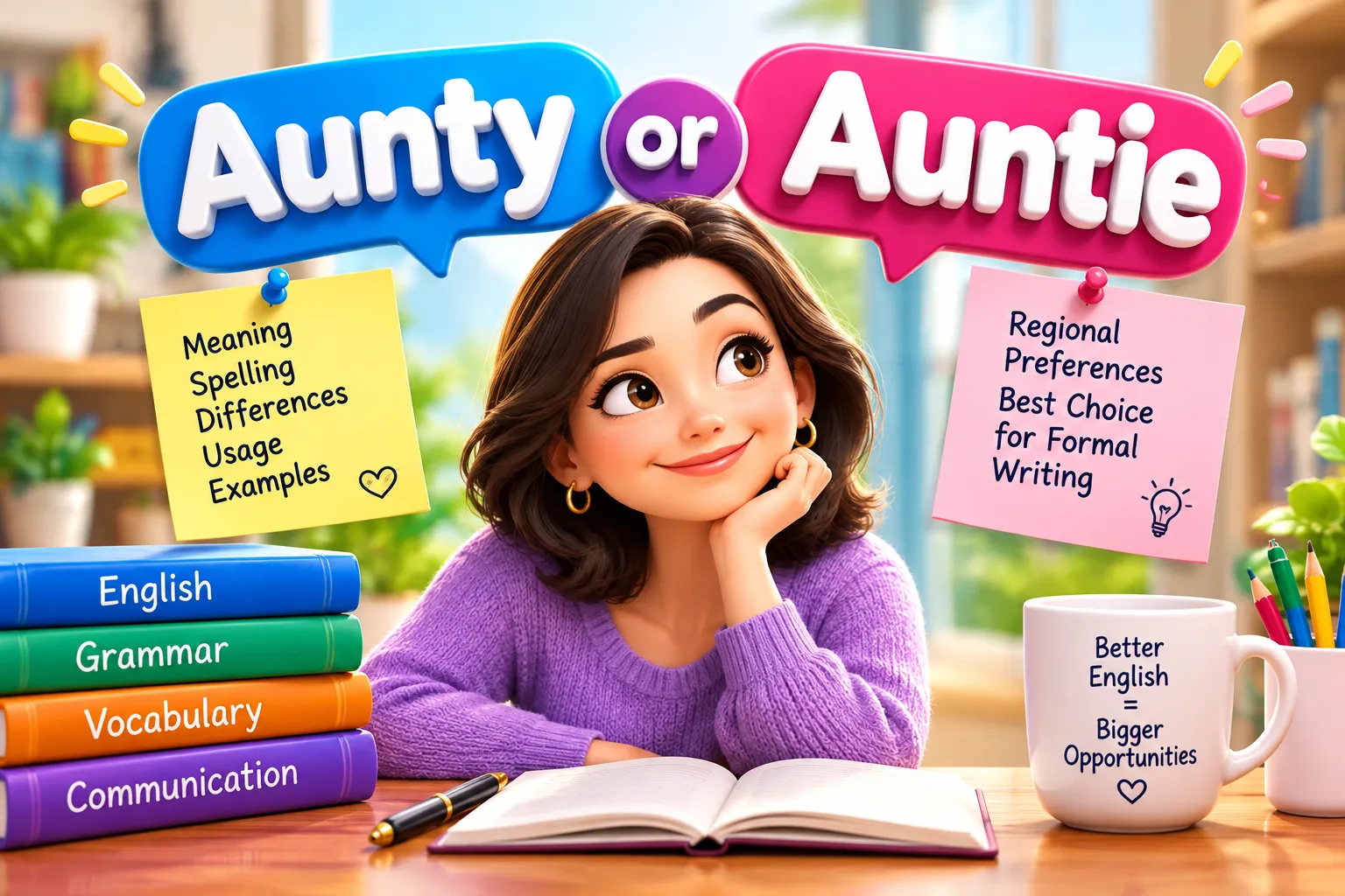 aunty or antie