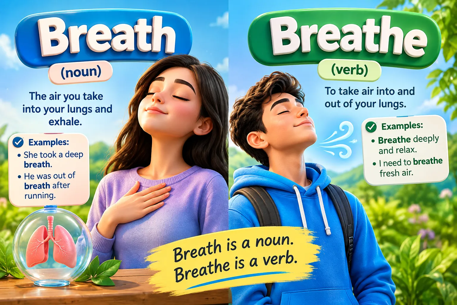 breath or breathe