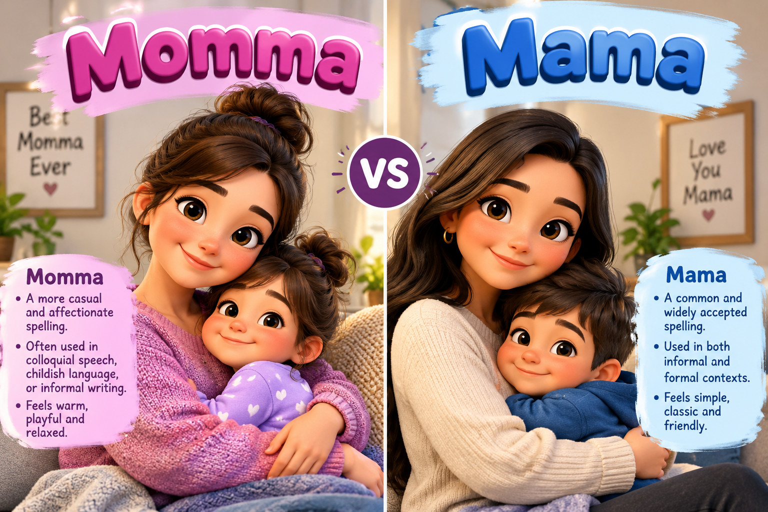 momma or mama