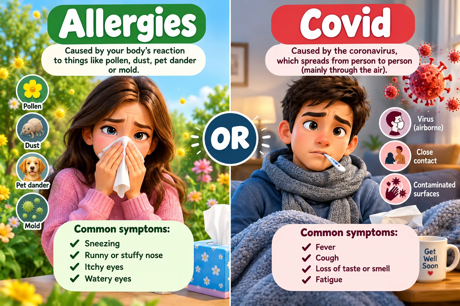 Allergies or COVID