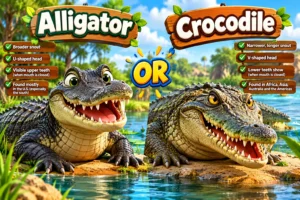Alligator or Crocodile