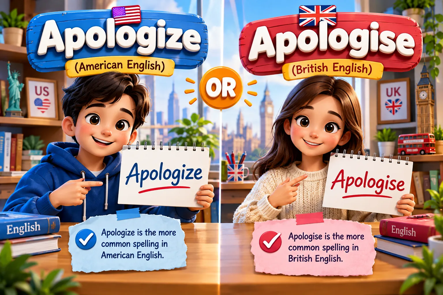 Apologize or Apologise