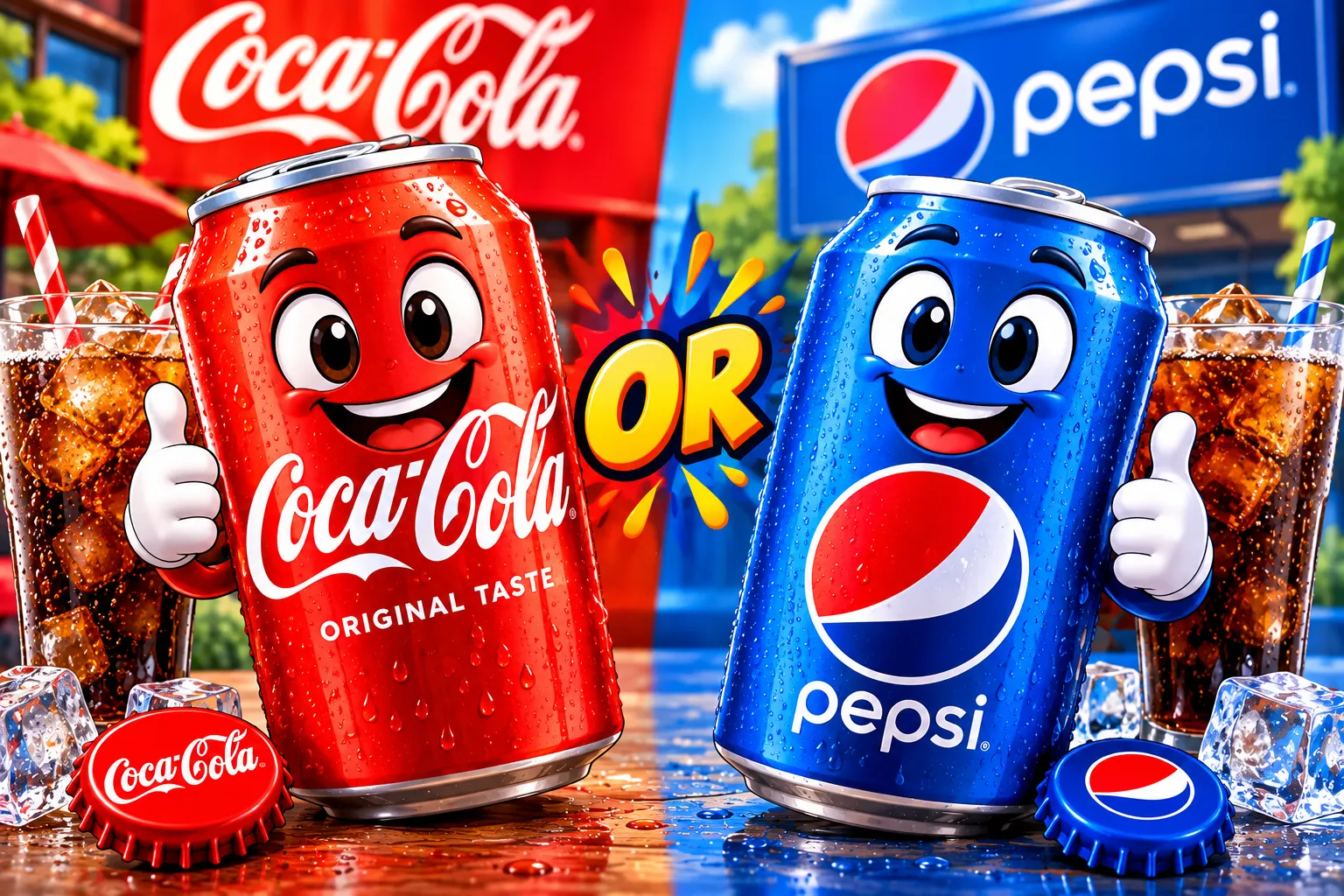 Coke or Pepsi