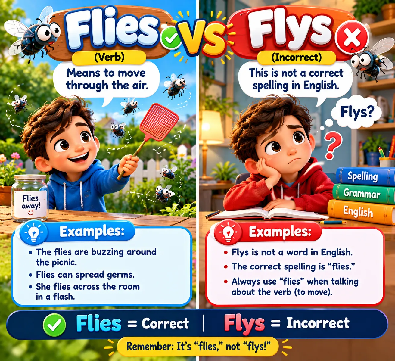Flies or Flys