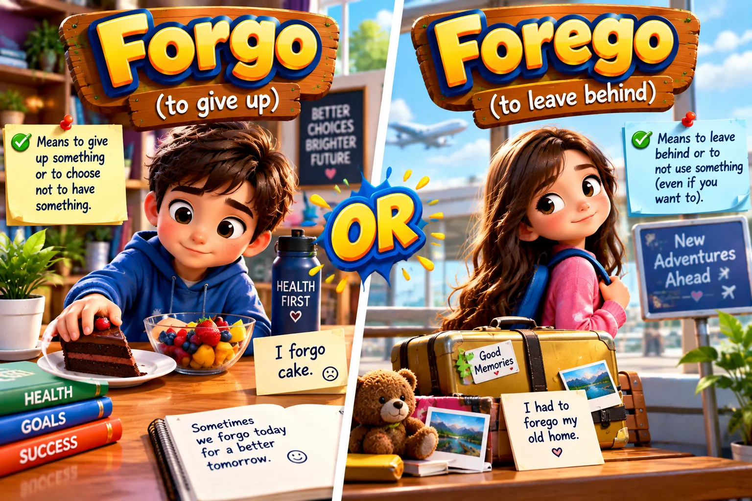 Forgo or Forego