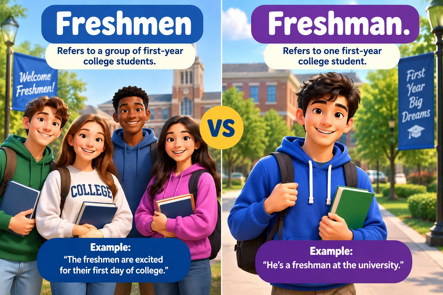 Freshmen or Freshman