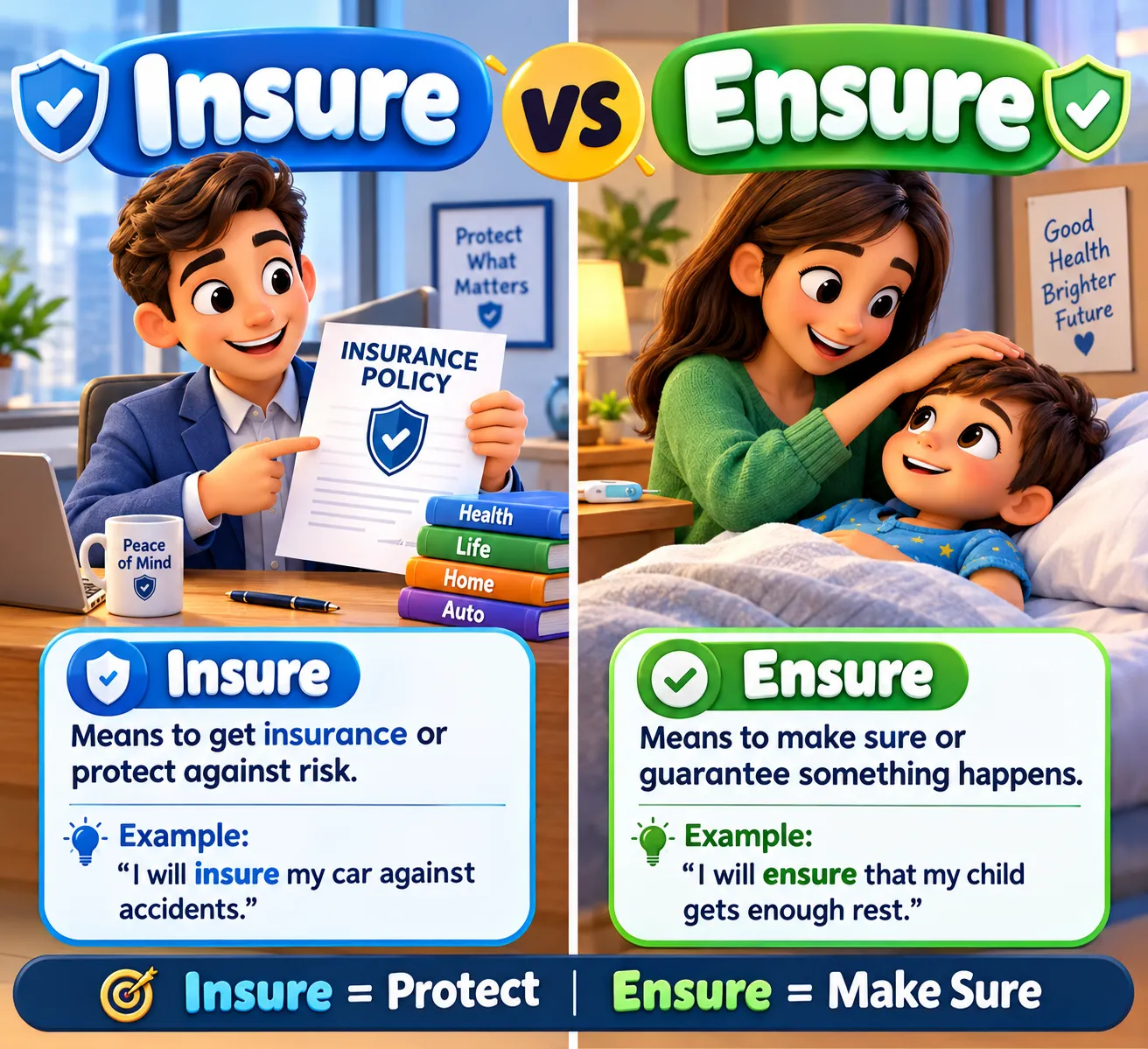 Insure or Ensure