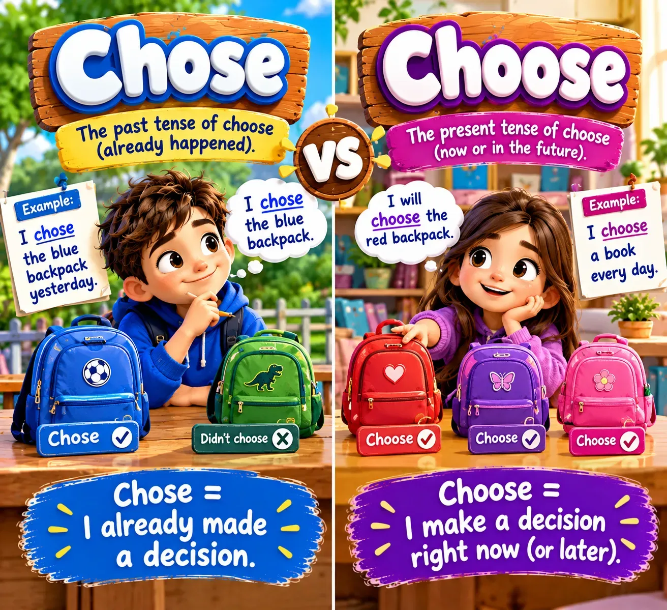 Choose or Chose